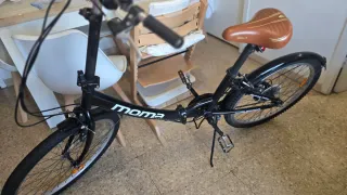Bicicleta Plegable MOMA 24 Negra