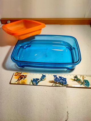 Contenitore BluArancio con tappo morbido elastico