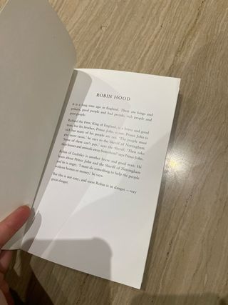 Libro: Robin Hood
