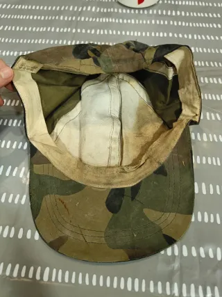 Gorra estilo militar camuflaje