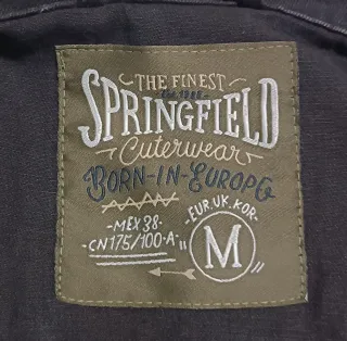 Cazadora vaquera Springfield negra Talla M