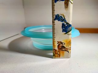 Contenitore Comprimibile diamentro 22cm, altezza 5