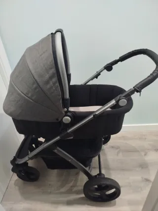 Carrito de paseo + silla coche + grupo cero