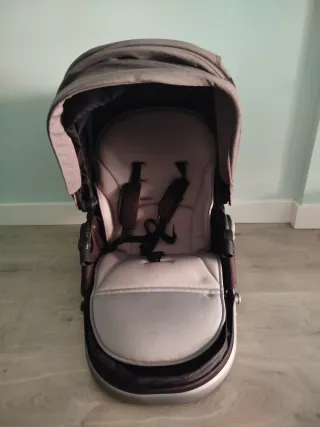 Carrito de paseo + silla coche + grupo cero