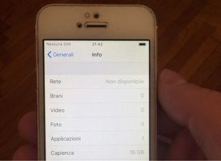 iPhone 5s Oro/Bianco