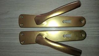 Maniglie per porte interne in ottone