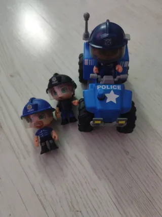 Playmobil Action Policia Vehículos y Figuras