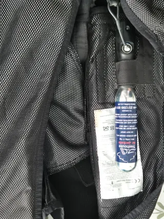 Chaleco Airbag Helite ZipIn Talla S