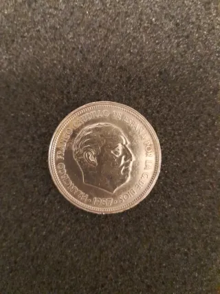 Moneda 50 Pesetas 1957 Estrella 58