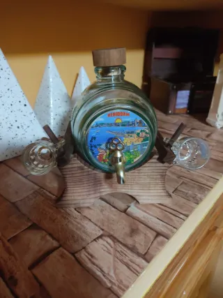 Barril Adorno Benidorm Cristal