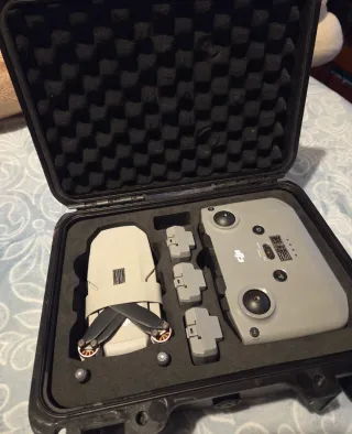 Dron DJI Mini II Combo - Gris/Blanco