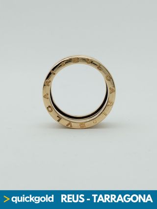 035-01-00845 ANILLO ORO 18K  TIPO BULGARI T19- 59
