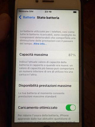 iPhone 6s bianco