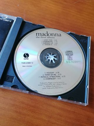 Madonna - The First Album CD