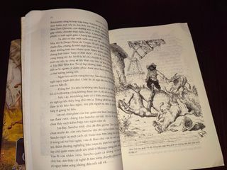 DON QUIJOTE EN VIETNAMITA, 2 tomos, CERVANTES