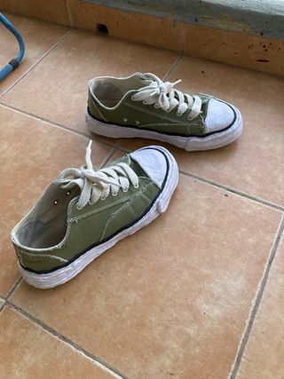 Maison Mihara Yasuhiro Zapatillas Verdes