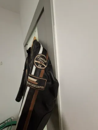 Chaqueta Moto Bstar Vintage.