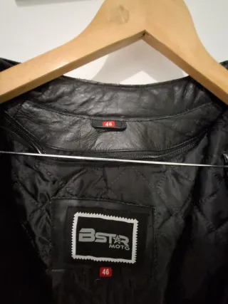 Chaqueta Moto Bstar Vintage.