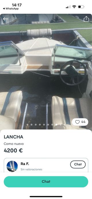 Barco de recreo Glastron la Raya