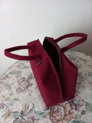 Bolso de viaje Burel, hecho a mano, sin estrenar.