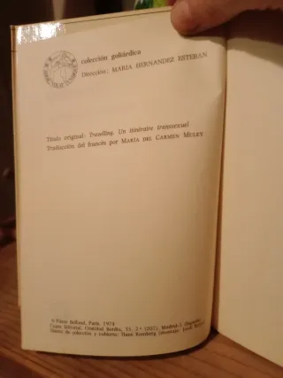 Libro travelling itinerario transexual Kathy Dee