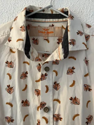 Camisa Lois Jeans Estampada Talla M