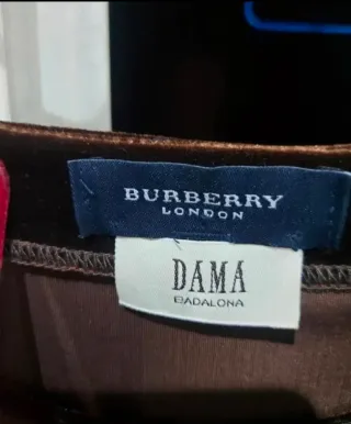 Burberry Vintage Marrón T.M/L Sin uso