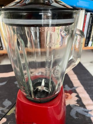 Batidora roja de vaso Mywave