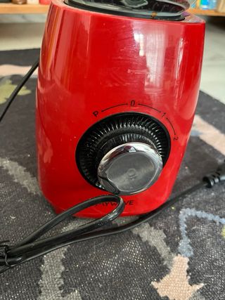 Batidora roja de vaso Mywave
