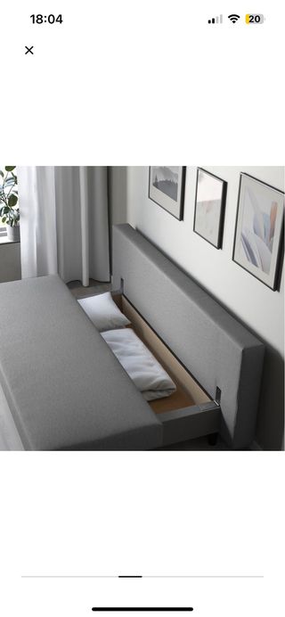 Divano-letto Ikea Beige