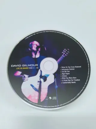 David Gilmour - Live in Gdansk 2 CD