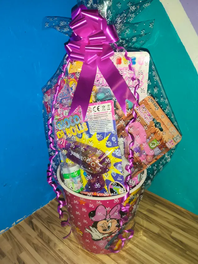 Cubo Minnie regalo niña