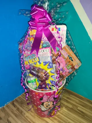 Cubo Minnie regalo niña