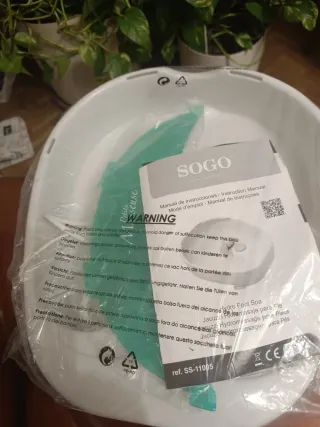 Jacuzzi Pies Sogo Hidromasaje 90W