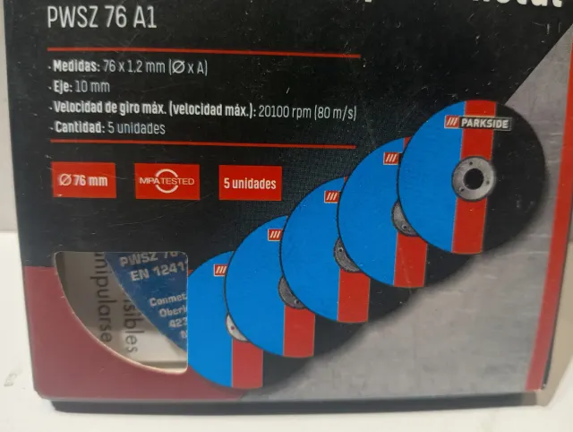 76mm Discos Pequeños radial PARKSIDE