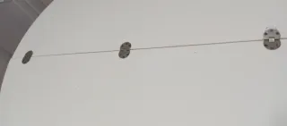 Mesa redonda madera plegable