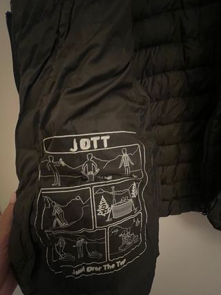 Plumífero JOTT Marrón Talla L