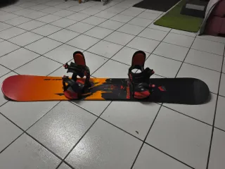 Tabla de Snow Nidecker con Fijaciones