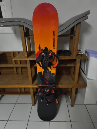 Tabla de Snow Nidecker con Fijaciones