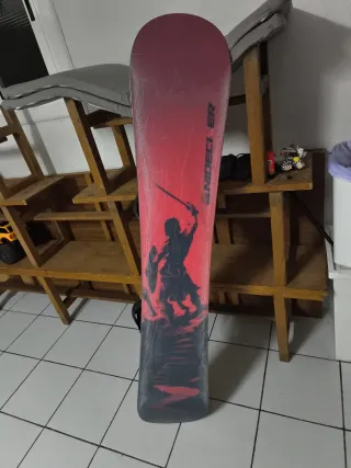 Tabla de Snow Nidecker con Fijaciones