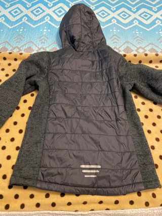 Chaqueta Trollkids Invierno Negra y Gris
