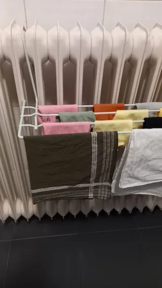 Tendedero terraza o radiador