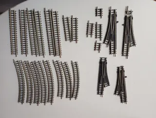 Vías de tren para maquetas