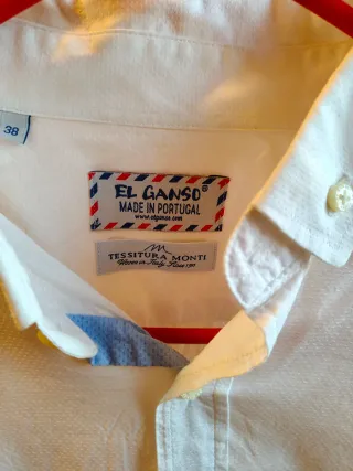 Camisa El Ganso Talla 38 Blanca