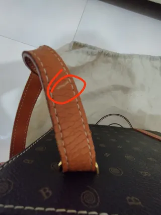 Borsa Rocco Barocco Pelle Nera e Cuoio