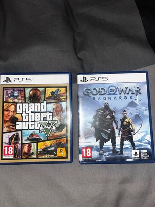 Juegos PS5: God of War Ragnarök y GTA V