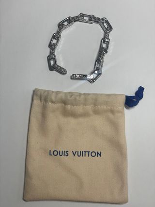 Pulsera Louis Vuitton Metal Plata