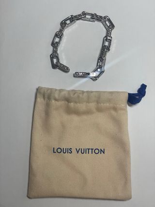 Pulsera Louis Vuitton Metal Plata
