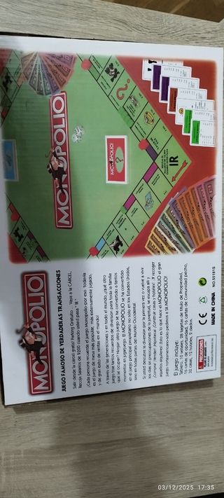 Juego de mesa Monopoly Edición Española