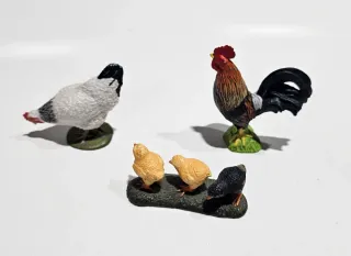 Familia de gallinas Papo